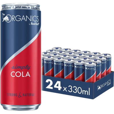 Red Bull Organics Simply Cola Bio 24x0.33L Red Bull Organics Simply Cola Bio 24x0.33L