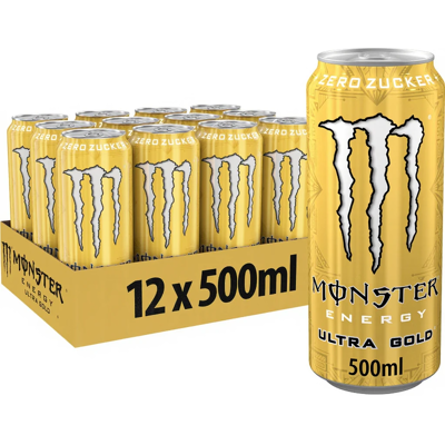 Monster Energy Ultra Gold 12x0,5L Monster Energy Ultra Gold 12x0,5L