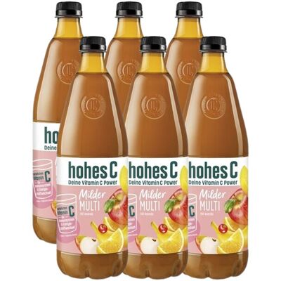hohes C Milder Multivitaminsaft 6 x 1 L hohes C Milder Multivitaminsaft 6 x 1 L