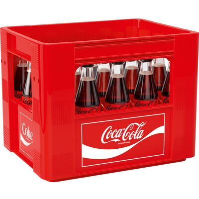 Coca-Cola Zero mit Süßungsmitteln – Zero Zucker, Zero Kalorien, koffeinhaltiges Erfrischungsgetränk – 20 x 0,4 L wiederverwendbare Glasflaschen Coca-Cola Zero mit Süßungsmitteln – Zero Zucker, Zero Kalorien, koffeinhaltiges Erfrischungsgetränk – 20 x 0,4 L wiederverwendbare Glasflaschen