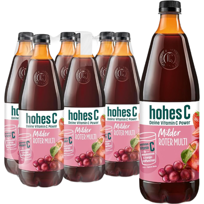 hohes C Roter Multivitaminsaft 6 x 1 L hohes C Roter Multivitaminsaft 6 x 1 L