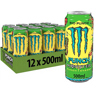MONSTER ENERGY Rio-Punsch 12 x 0,5 l MONSTER ENERGY Rio-Punsch 12 x 0,5 l
