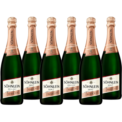 Söhnlein Brillant Sekt halbtrocken 6 x 0,75 L Söhnlein Brillant Sekt halbtrocken 6 x 0,75 L