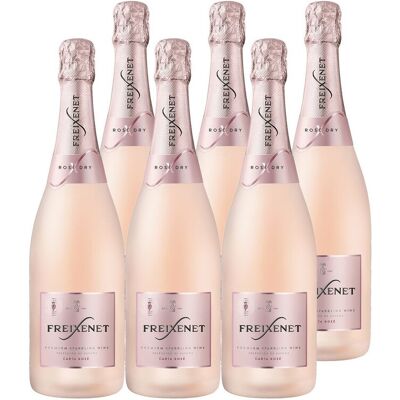 Freixenet Carta Rosé Trocken Cava 6 x 0,75 L Freixenet Carta Rosé Trocken Cava 6 x 0,75 L