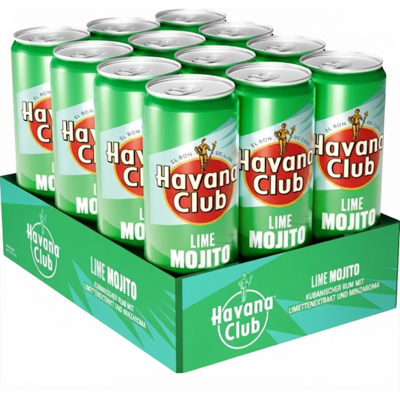 Havana Club Mojito 10 % Vol.12x0.33L Havana Club Mojito 10 % Vol.12x0.33L