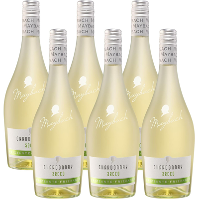 Maybach Secco Chardonnay Perlwein 6 x 0,75 L Maybach Secco Chardonnay Perlwein 6 x 0,75 L