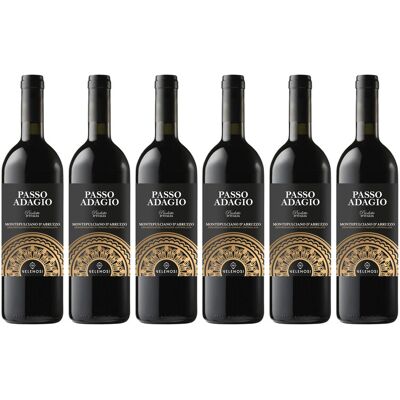 Velenosi Passo Adagio Montepulciano d'Abruzzo DOC 6x0.75L Velenosi Passo Adagio Montepulciano d'Abruzzo DOC 6x0.75L