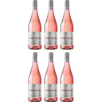 Familia Torres Sangre de Toro Rosé 0,0 6x0,75 L 2024 Familia Torres Sangre de Toro Rosé 0,0 6x0,75 L 2024