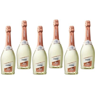 Cinzano Asti DOCG Schaumwein 6 x 0,75 L Cinzano Asti DOCG Schaumwein 6 x 0,75 L