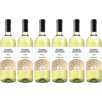 Velenosi Passo Adagio Chardonnay Terre di Chieti IGT 6x0.75L Velenosi Passo Adagio Chardonnay Terre di Chieti IGT 6x0.75L