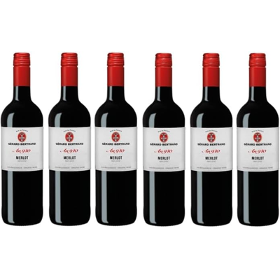 Gérard Bertrand Héritage Merlot Rotwein 6x0.75L Gérard Bertrand Héritage Merlot Rotwein 6x0.75L