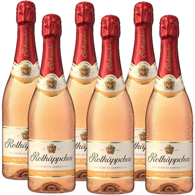 Rotkäppchen Sekt Rosé Trocken 6x0.75L Rotkäppchen Sekt Rosé Trocken 6x0.75L