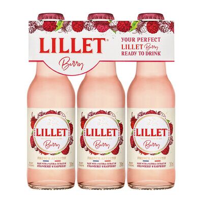 Lillet Berry Ready to Drink 3x0,2L Lillet Berry Ready to Drink 3x0,2L