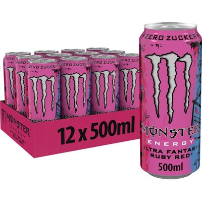 MONSTER ENERGY Ruby Red 12 x 0,5 l MONSTER ENERGY Ruby Red 12 x 0,5 l