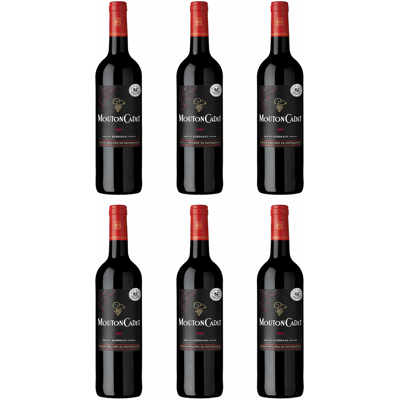 Mouton Cadet Bordeaux Rouge AOC Trocken 6x0.75L Mouton Cadet Bordeaux Rouge AOC Trocken 6x0.75L