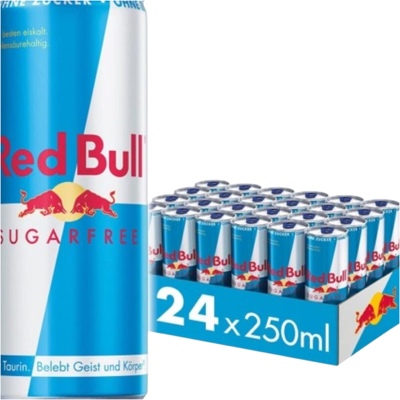 Red Bull Energy Drink Zuckerfrei 24x0,25L Red Bull Energy Drink Zuckerfrei 24x0,25L