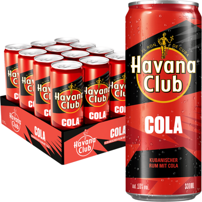 HAVANA CLUB & Cola 12x0.33L HAVANA CLUB & Cola 12x0.33L