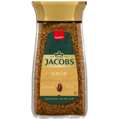 Jacobs Gold Löslicher Kaffee 200g Jacobs Gold Löslicher Kaffee 200g
