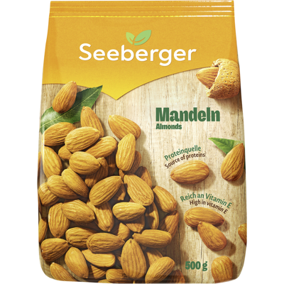 Seeberger Naturbelassene Mandeln Extra 500g Seeberger Naturbelassene Mandeln Extra 500g