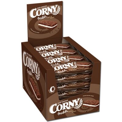 CORNY Milch Dark & White Müsliriegel - Snack Bar CORNY Milch Dark & White Müsliriegel - Snack Bar