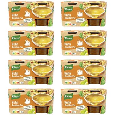 knorr Bouillon Pur Huhn 8 × 6 × 28 g knorr Bouillon Pur Huhn 8 × 6 × 28 g