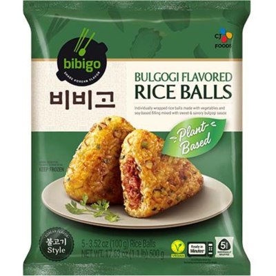 BIBIGO Reisball Bulgogi 5 Stück 500g BIBIGO Reisball Bulgogi 5 Stück 500g