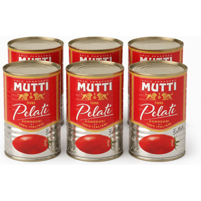 Mutti San Marzano Geschälte Tomaten 6 × 400 g Mutti San Marzano Geschälte Tomaten 6 × 400 g
