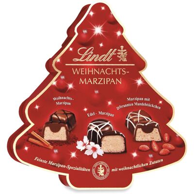 Lindt Weihnachtsmarzipan Pralinen Tannenbaum Schokoladenbox 175 g Lindt Weihnachtsmarzipan Pralinen Tannenbaum Schokoladenbox 175 g