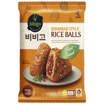 BIBIGO Bibimbap-Reisbällchen, 5 Stück, 500 g BIBIGO Bibimbap-Reisbällchen, 5 Stück, 500 g