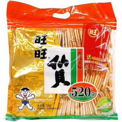 WANT WANT Senbei (Groß) 520 g (Enthält 88 Packungen) WANT WANT Senbei (Groß) 520 g (Enthält 88 Packungen)