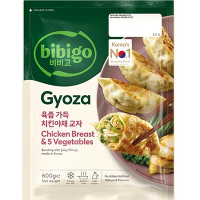 BIBIGO Gyoza Hähnchenbrust & 5 Gemüse 600g BIBIGO Gyoza Hähnchenbrust & 5 Gemüse 600g