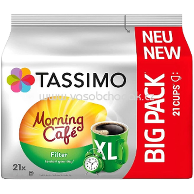 Jacobs Tassimo Guten Morgen Café Filter XL Kaffeekapseln 157.4g Jacobs Tassimo Guten Morgen Café Filter XL Kaffeekapseln 157.4g