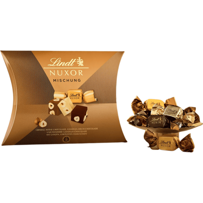 Lindt NUXOR Sortiment in der Softe Packung, 206 g Lindt NUXOR Sortiment in der Softe Packung, 206 g