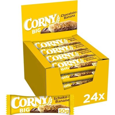 CORNY BIG Schoko-Banane Müsliriegel - Müsli-Riegel CORNY BIG Schoko-Banane Müsliriegel - Müsli-Riegel