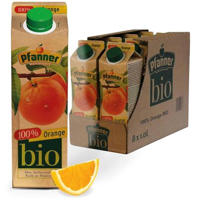 Pfanner Bio Orangensaft 100% 8x1L Pfanner Bio Orangensaft 100% 8x1L