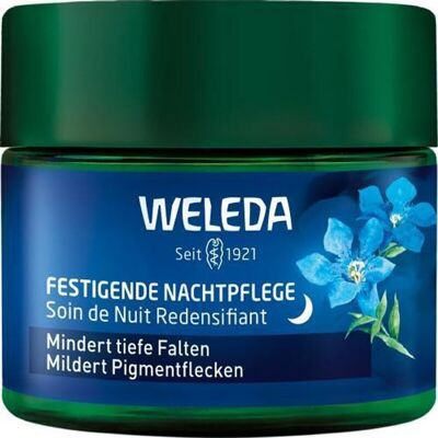 Weleda - Blauwe Gentiaan Edelweiss - 40 ml - Nicht komedogen - Night Cream Weleda - Blauwe Gentiaan Edelweiss - 40 ml - Nicht komedogen - Night Cream