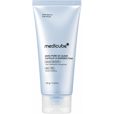 Medicube Zero Pore Clearing Capsule Gesichtsreinigungsschaum mit Exosom-Mikrokapseln und AHA BHA PHA Säuren 120 g Medicube Zero Pore Clearing Capsule Gesichtsreinigungsschaum mit Exosom-Mikrokapseln und AHA BHA PHA Säuren 120 g
