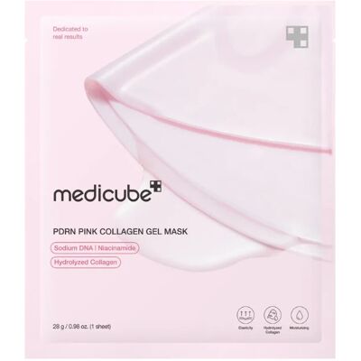 Medicube Pink Kollagen-Maske - Gesichtsmaskenpackung für alle Hauttypen Medicube Pink Kollagen-Maske - Gesichtsmaskenpackung für alle Hauttypen