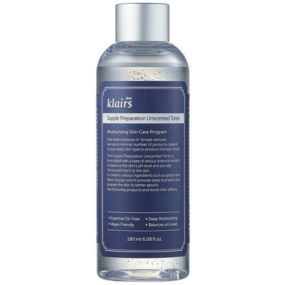 liebe, klairs Supple Preparation Unparfümiertes Toner (180ml) liebe, klairs Supple Preparation Unparfümiertes Toner (180ml)