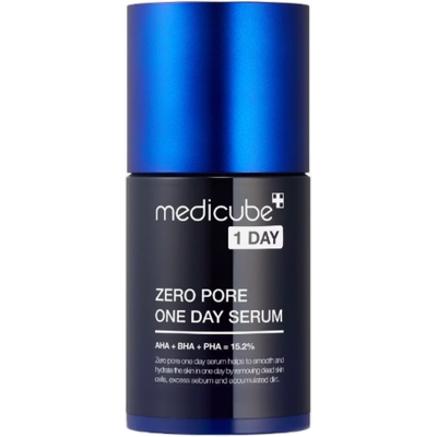 Medicube Zero Pore One Day Serum - AHA - BHA - PHA - 30 ml - Korean Skincare Medicube Zero Pore One Day Serum - AHA - BHA - PHA - 30 ml - Korean Skincare