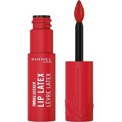 Rimmel Thrill Seeker Lip Latex 400 Rimmel Rot mit ultra-glattem Finish Rimmel Thrill Seeker Lip Latex 400 Rimmel Rot mit ultra-glattem Finish