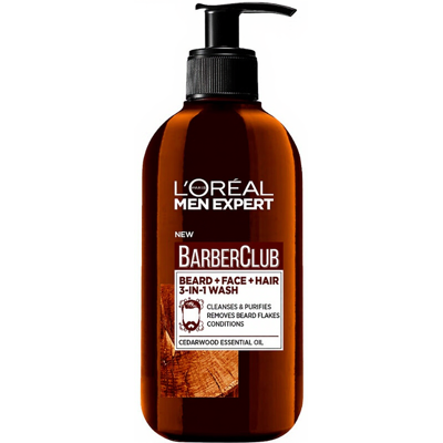 L'Oréal Paris Men Expert Barber Club 3-in-1 Wasch - Herrenpflege L'Oréal Paris Men Expert Barber Club 3-in-1 Wasch - Herrenpflege
