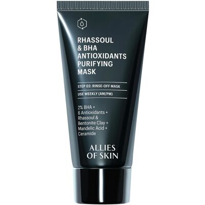 Allies of Skin Rhassoul & BHA Antioxidants Reinigende Maske - Gesicht der Zukunft Allies of Skin Rhassoul & BHA Antioxidants Reinigende Maske - Gesicht der Zukunft