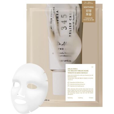 Dr.Althea Dr. Althea 345 Relief Cream Mask - Beruhigende und feuchtigkeitsspendende Gesichtsmaske 4 x 25 g Dr.Althea Dr. Althea 345 Relief Cream Mask - Beruhigende und feuchtigkeitsspendende Gesichtsmaske 4 x 25 g
