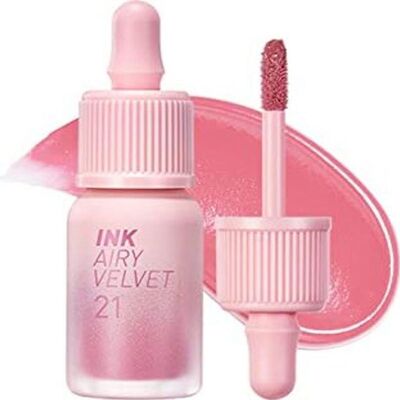 Peripera - INK AIRY VELVET 021 FLUFFY PEACH - Lipstick Peripera - INK AIRY VELVET 021 FLUFFY PEACH - Lipstick
