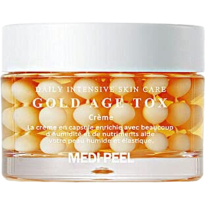 LANTALE Gold Age Tox Creme Medi-Peel 50 ml - Verjüngende Kapselcreme mit Seidenextrakt LANTALE Gold Age Tox Creme Medi-Peel 50 ml - Verjüngende Kapselcreme mit Seidenextrakt