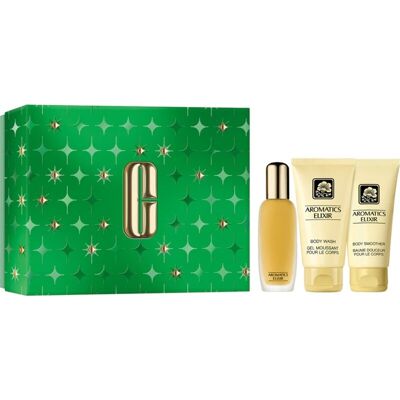 Clinique Holiday Aromatics Elixir Set Damen Eau de Parfum 3-teilig 45 ml Clinique Holiday Aromatics Elixir Set Damen Eau de Parfum 3-teilig 45 ml