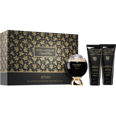 Afnan Souvenir Desert Rose - Duftset, 3 Stück Afnan Souvenir Desert Rose - Duftset, 3 Stück