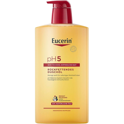 Eucerin pH5 Körperreinigung - Sensible Haut, 1L Eucerin pH5 Körperreinigung - Sensible Haut, 1L