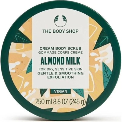 The Body Shop Mandelmilch Körperpeeling - Pflegeleichtes sanftes Peeling The Body Shop Mandelmilch Körperpeeling - Pflegeleichtes sanftes Peeling